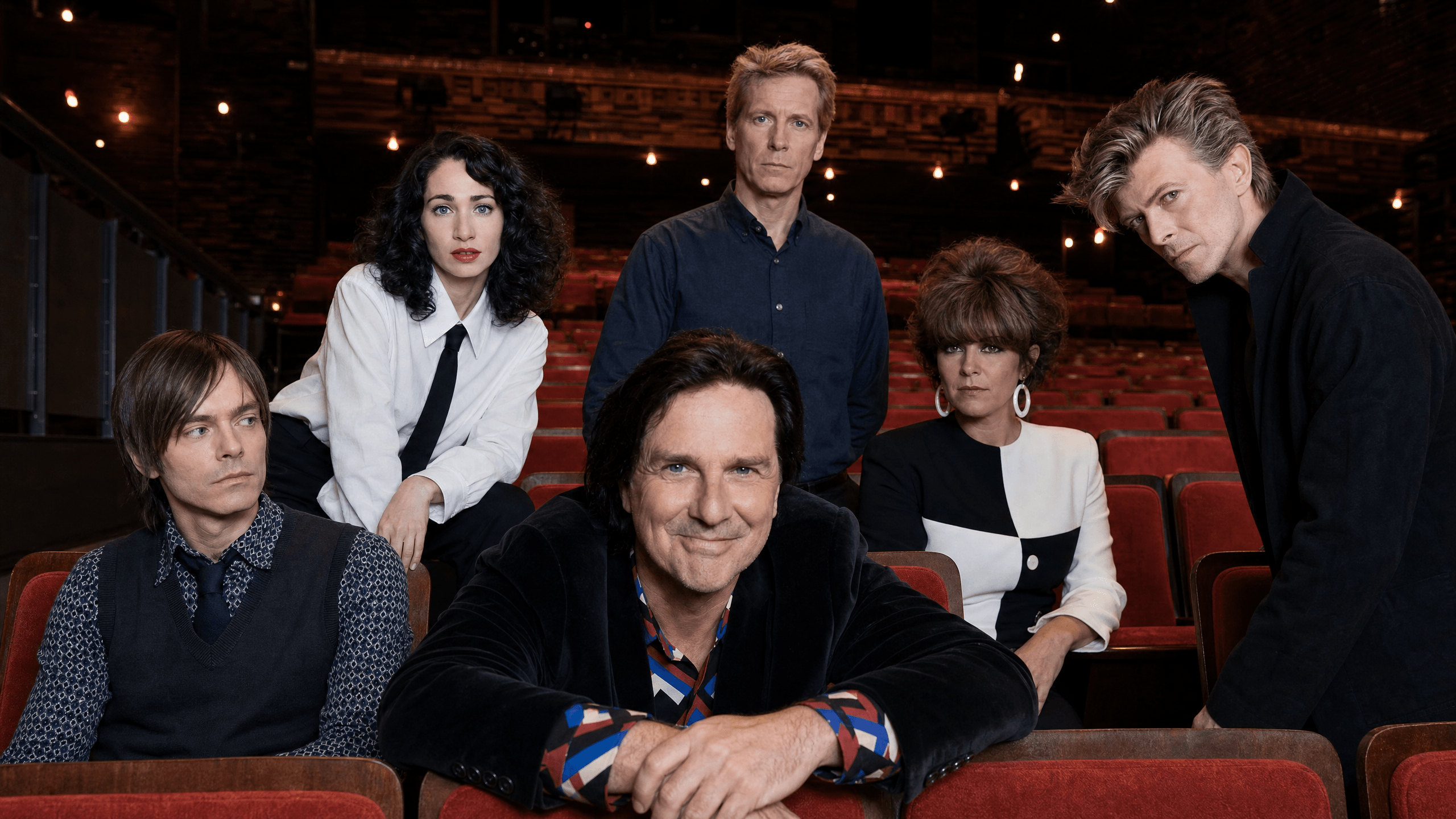 Group portrait of this week's top artists: Marillion, Zwan, Metallica, Air, Crippled Black Phoenix, David Bowie
