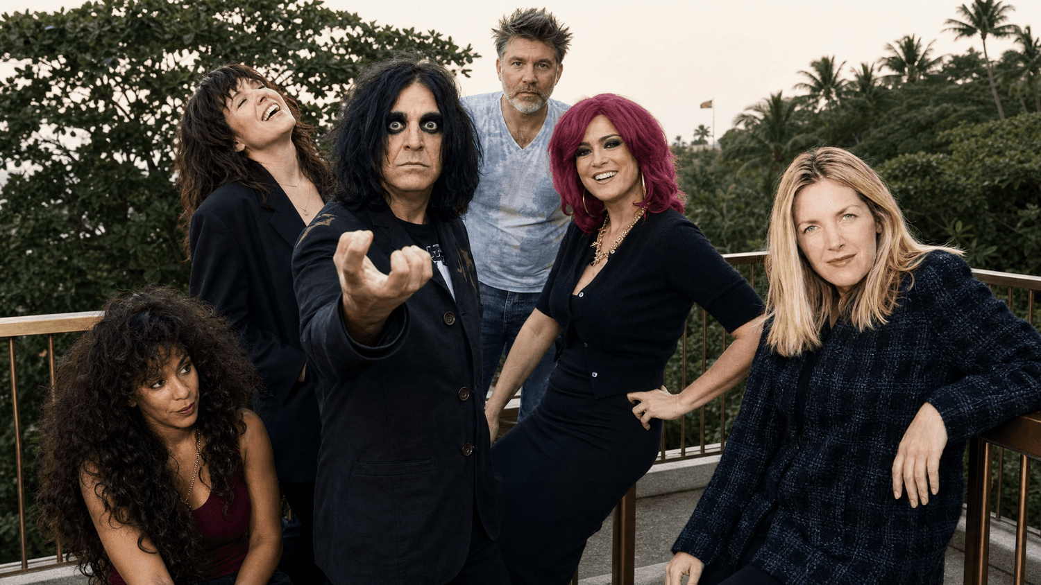 Group portrait of this week's top artists: Killing Joke, Tom Petty and The Heartbreakers, Nine Inch Nails, Saint Etienne, Courtney Barnett, Save Ferris