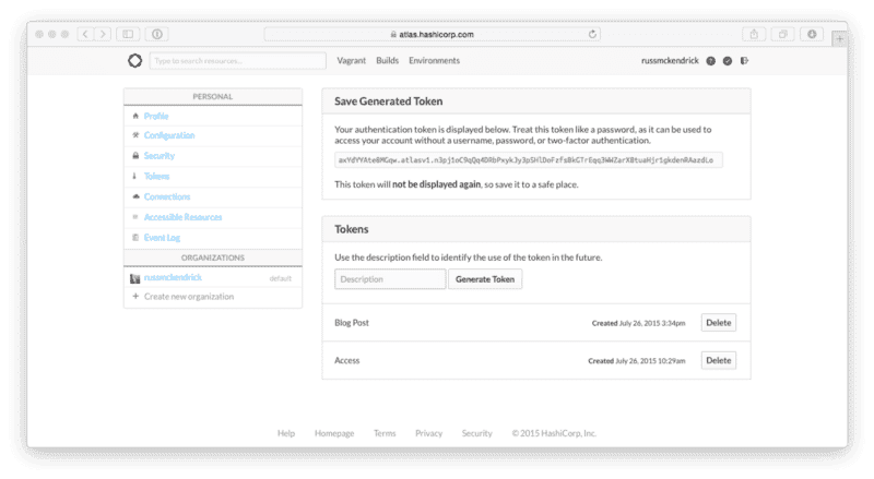 tokens-for-russmckendrick-atlas-by-hashicorp