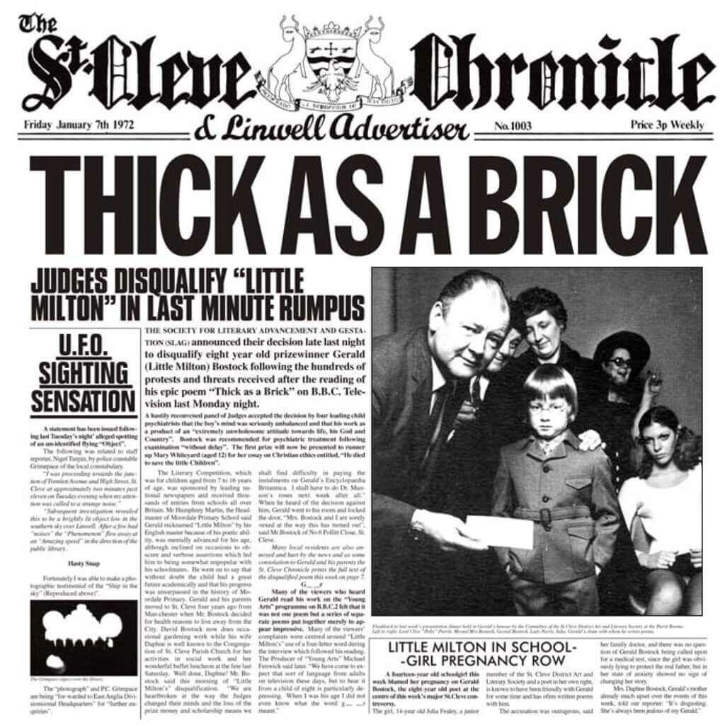 Thick as a Brick by Jethro Tull