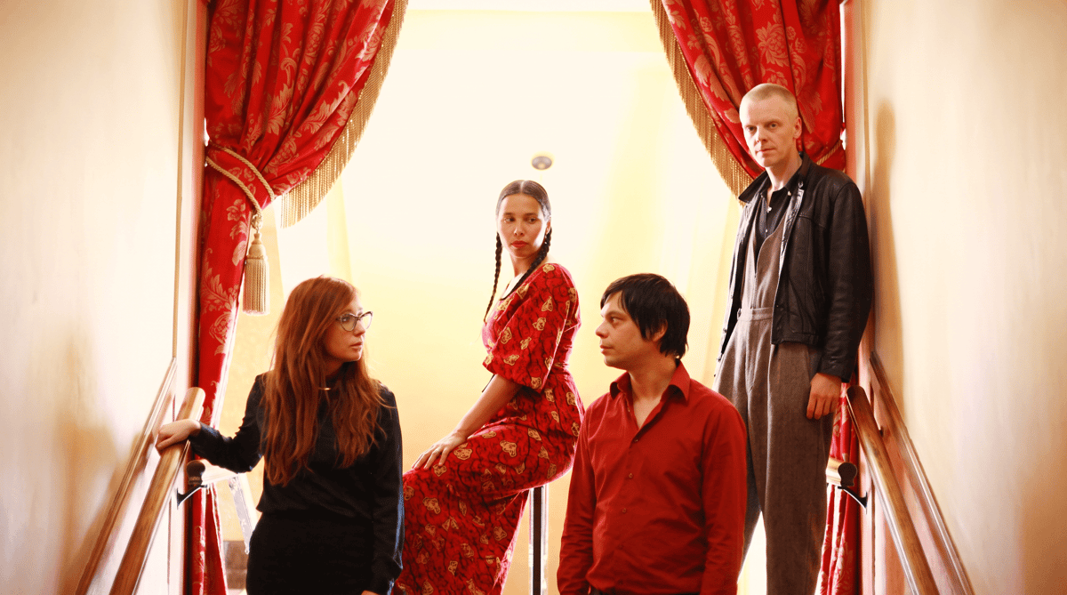Group portrait of this week's artists: Carolina Chocolate Drops, Tori Amos, Heaven 17, Oceansize
