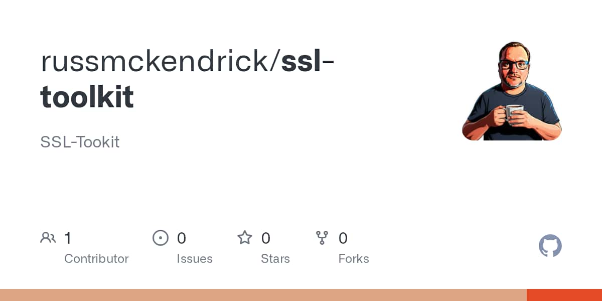 SSL-Tookit. Contribute to russmckendrick/ssl-toolkit development by creating an account on GitHub.