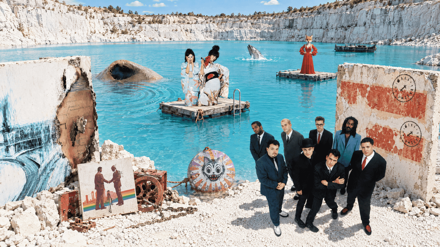 Parlor Glam, Britpop Doubt, and Space Rock on Cracked Tape