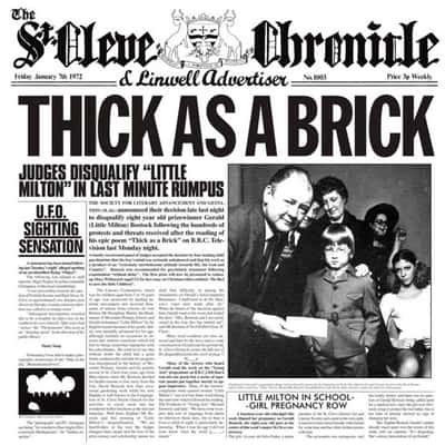 Thick as a Brick by Jethro Tull