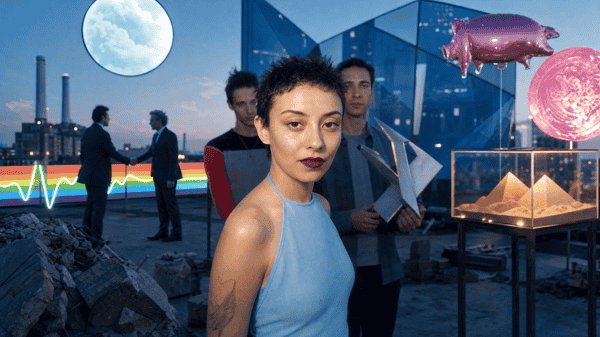 Trip Hop Shadows and Cosmic Echoes on a Four Track Glow